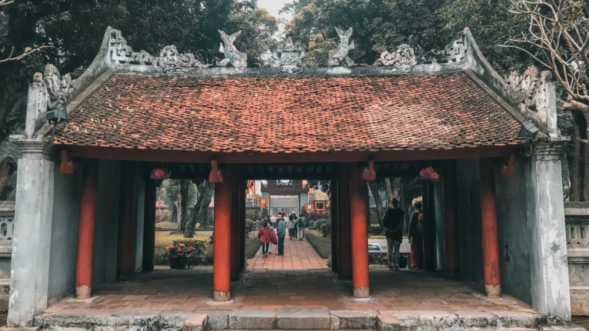 Văn Miếu Quốc Tử Giám Hà Nội, nơi Tiến sĩ Vũ Miên đảm nhiệm chức Tế tửu lâu nhất. Ảnh: Báo Tuổi trẻ thủ đô