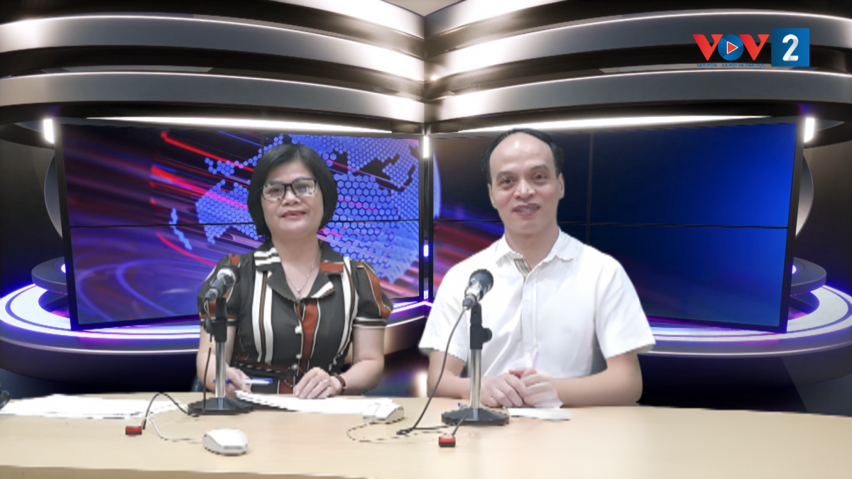 Ông Lê Minh Tuấn, Phó Cục trưởng Cục Bản quyền tác giả, Bộ VHTT&amp;DL tại VOV2