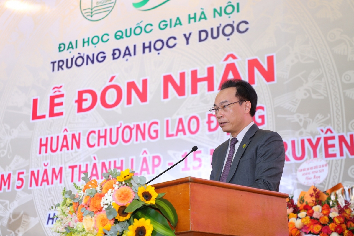  PGS.TS Hoàng Minh Sơn, Giám đốc ĐH Quốc gia Hà Nội (Ảnh: Văn Toản)