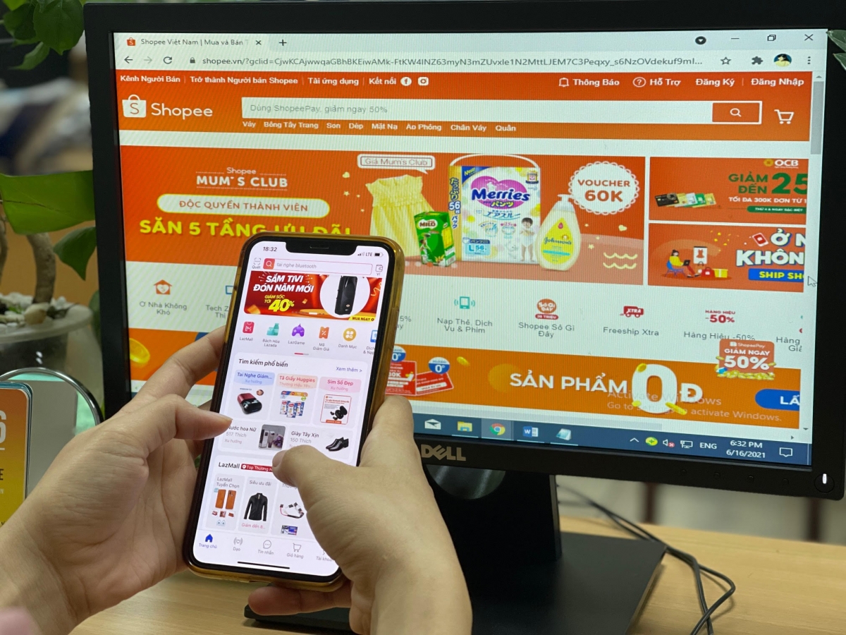 Định danh người bán hàng online góp phần minh bạch thương mai điện tử. Ảnh: nguoiduatin.vn