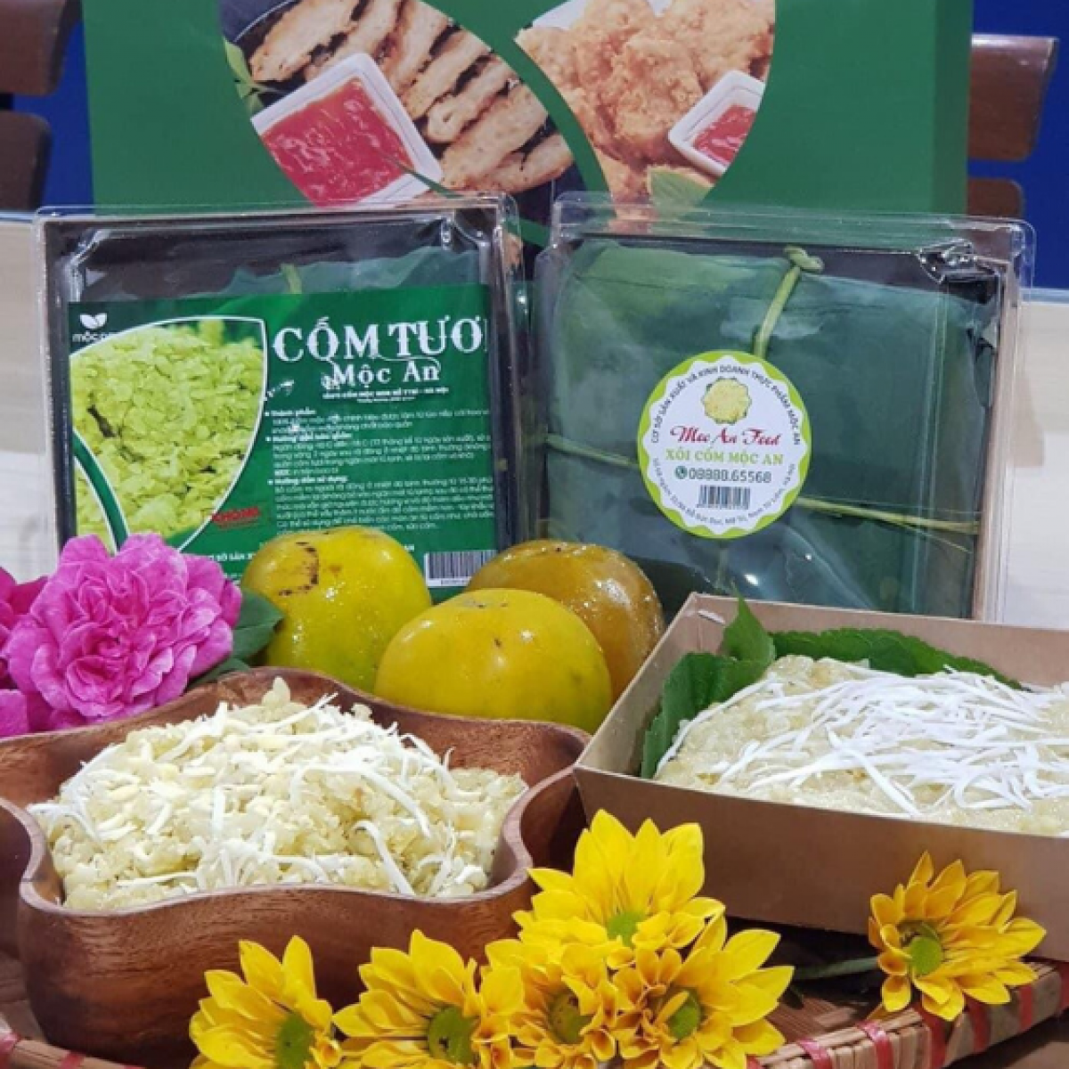 Các món ăn được chế biến từ cốm ngày càng phong phú đa dạng. Ản​​​​​h: NVCC