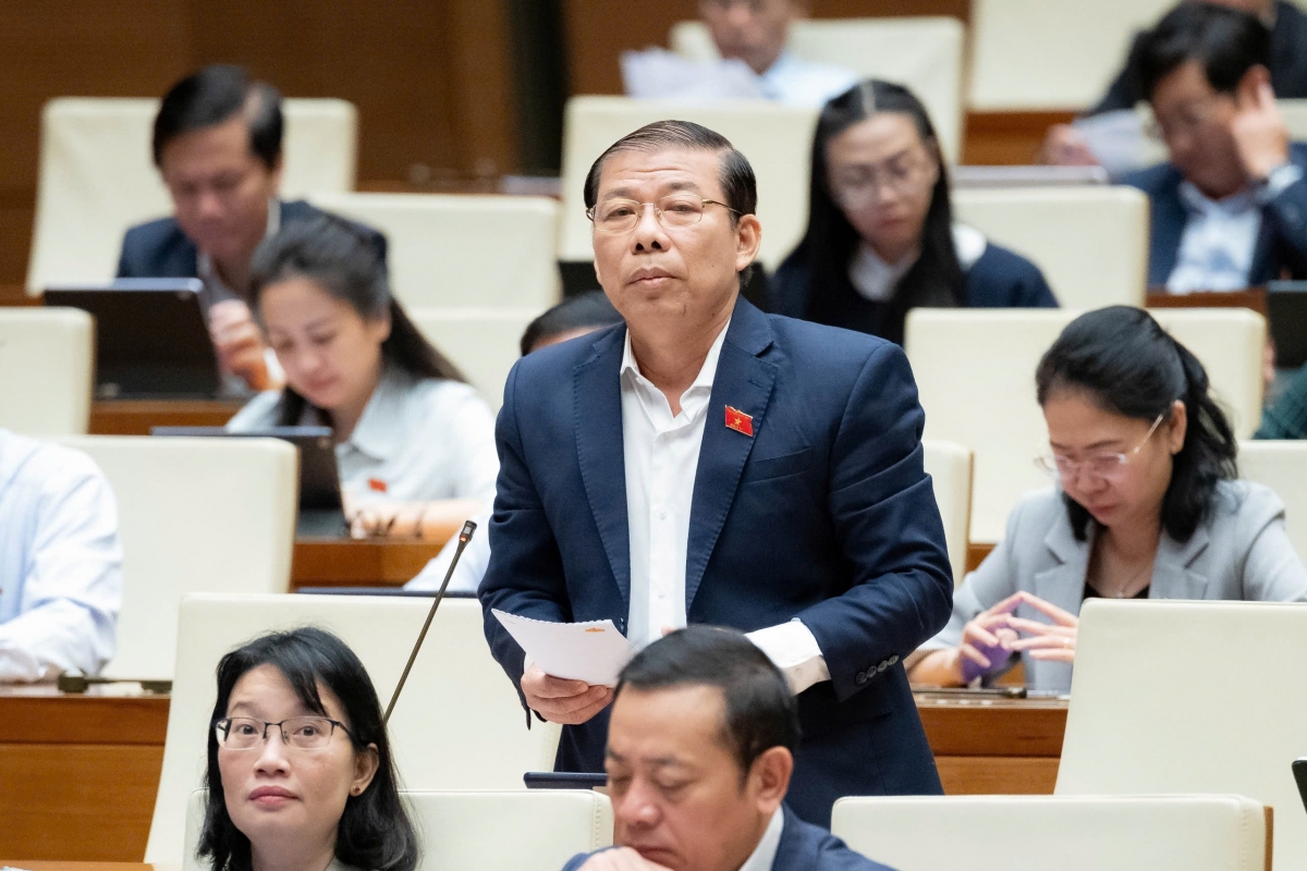 Đại biểu Nguyễn Thanh Sang (đoàn ĐBQH TP.HCM).  (Ảnh: Quốc hội)
