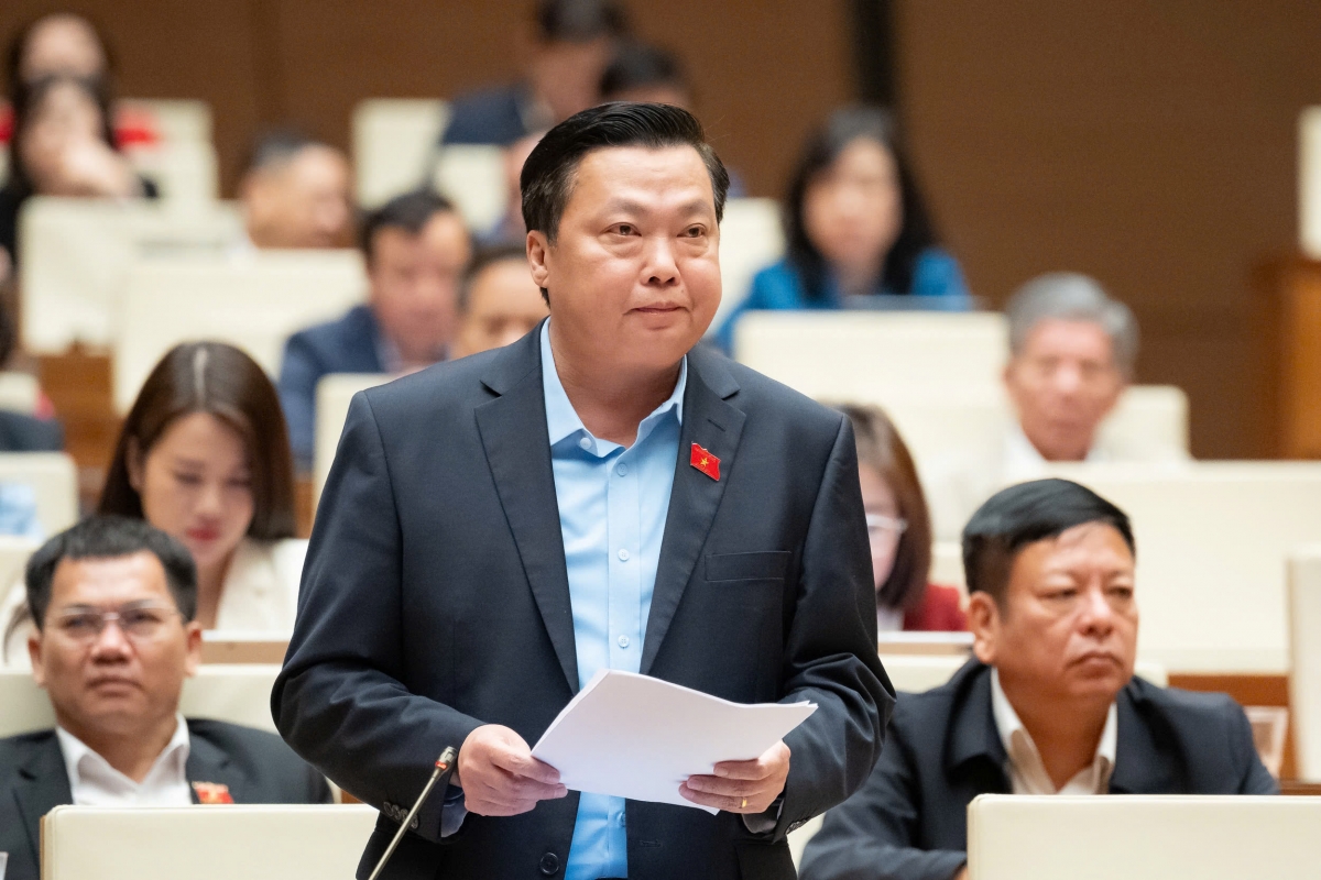 Đại biểu Phạm Hùng Thắng, Đoàn ĐBQH tỉnh Ninh Bình
(Ảnh Quốc hội)