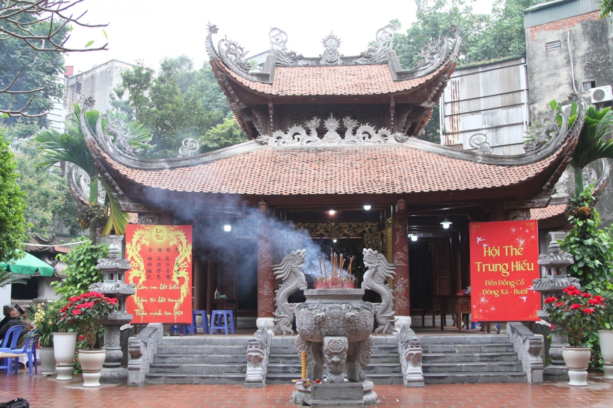 Đền Đồng Cổ nơi lưu giữ nhiều gia trị văn hóa lịch sử của đất nước. Ảnh: TTXVN