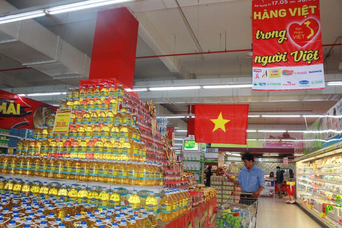 Hàng Việt vươn ra thị trường thế giới. Ảnh: vanhoadoanhnghiepvn.vn