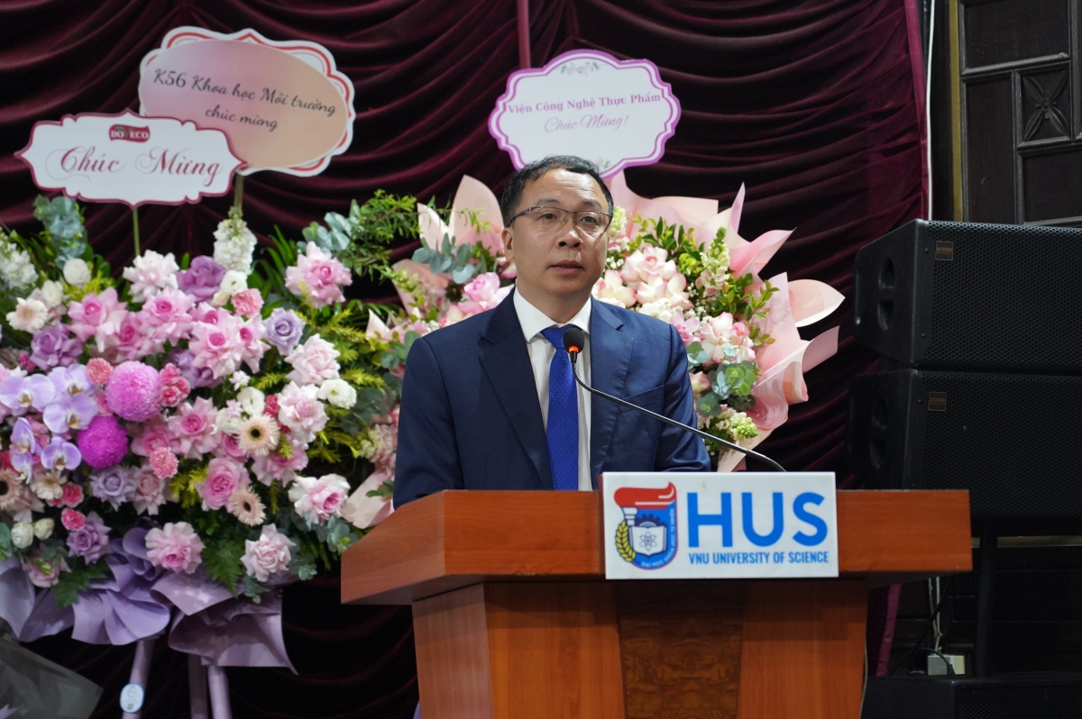 PGS.TS Trần Mạnh Cường - Phó Hiệu trưởng trường ĐH KHTN( ĐHQGHN) (Ảnh: Thu Lương)