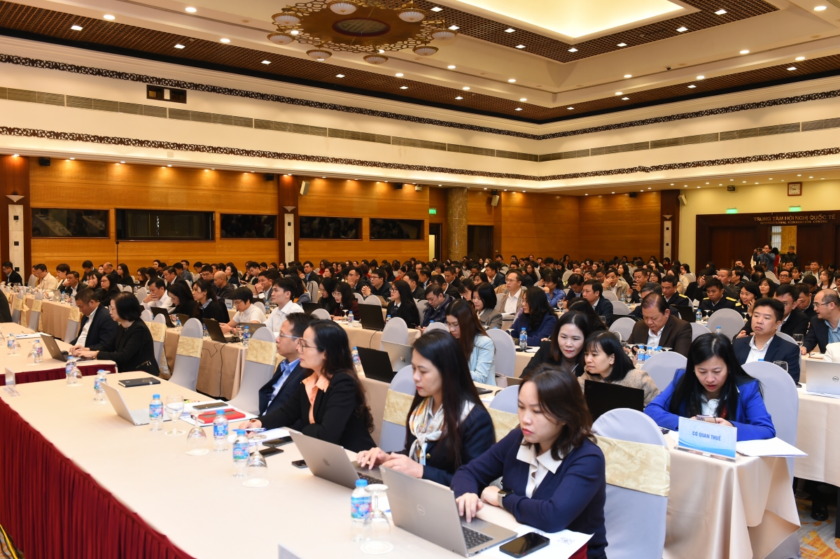 Hội nghị đối thoại thu hút được sự quan tâm của cộng đồng doanh nghiệp - Ảnh: Bộ Tài chính