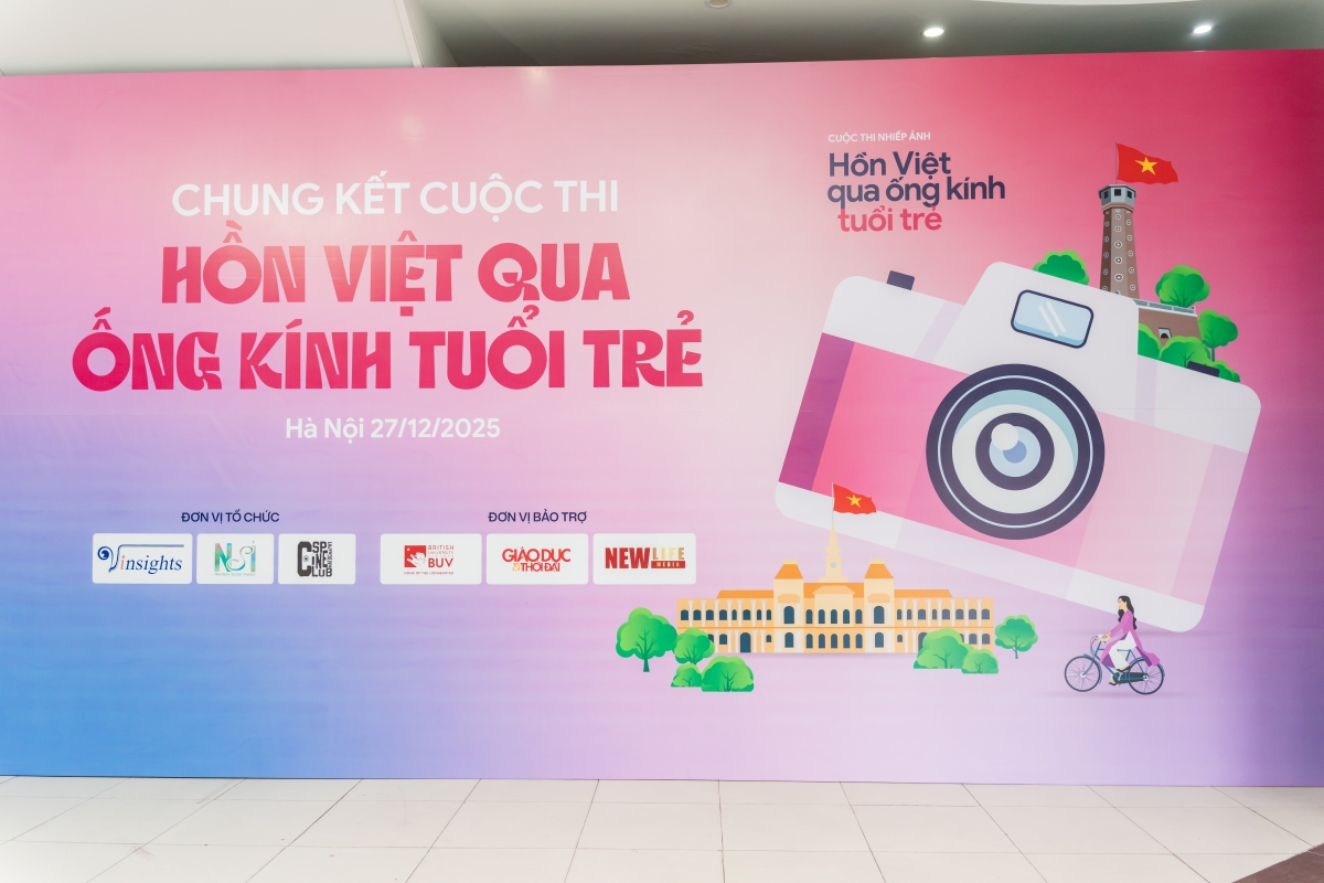 “Hồn Việt qua ống kính tuổi trẻ 2025” cuộc thi nhiếp ảnh của học sinh (Ảnh: Thu Lương)