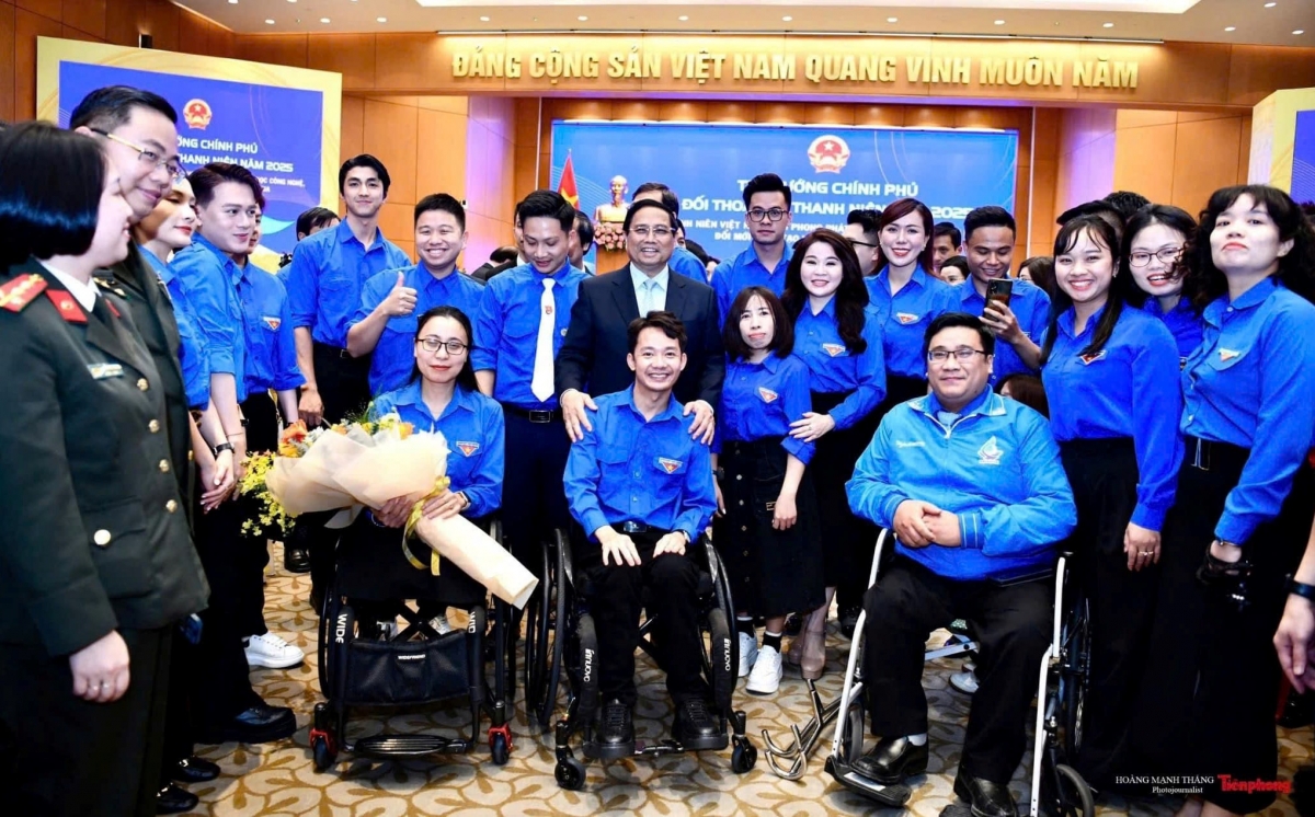 Đoàn Ngọc Chiến là một trong những gương mặt tiêu biểu được tham gia Chương trình Thủ tướng đối thoại với thanh niên 2025.