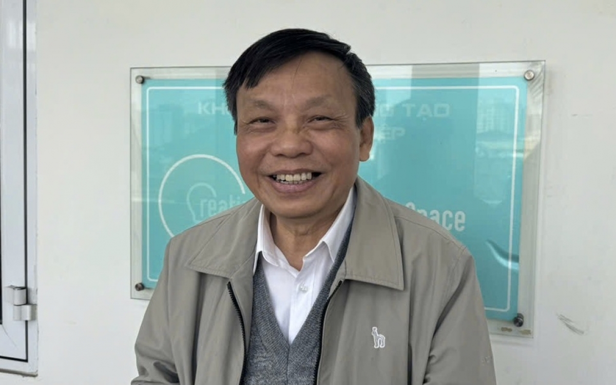 PGS.TS Đỗ Tiến Đạt, chuyên gia giáo dục thuộc Viện Khoa học Giáo dục Việt Nam (Ảnh: Thu Lương)
