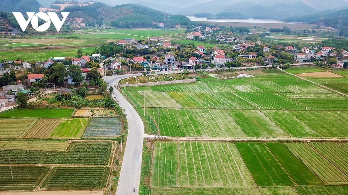 Xã nông thôn mới tỉnh Quảng Ninh (Ảnh VOV.VN)