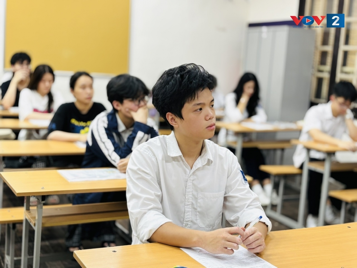 Thí sinh tham dự kỳ thi tốt nghiệp THPT năm 2025