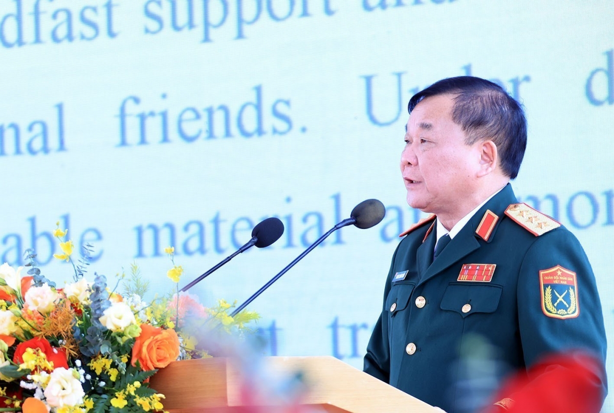 Thượng tướng Hoàng Xuân Chiến, Thứ trưởng Bộ Quốc phòng (Ảnh: Tuấn Anh TTXVN)