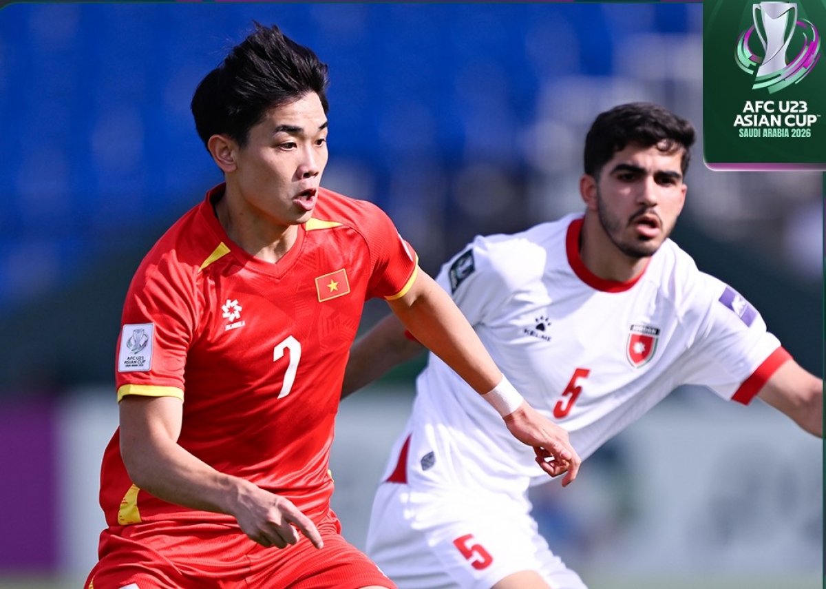 U23 Việt Nam duy trì mạch thắng cùng đầu tàu Đình Bắc (Ảnh: AFC)