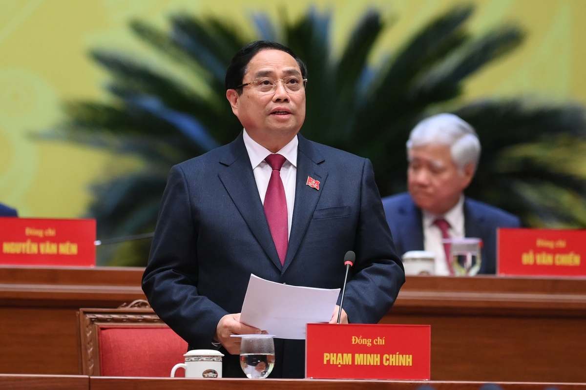 Thủ tướng Chính phủ Phạm Minh Chính (Ảnh: TTXVN)
