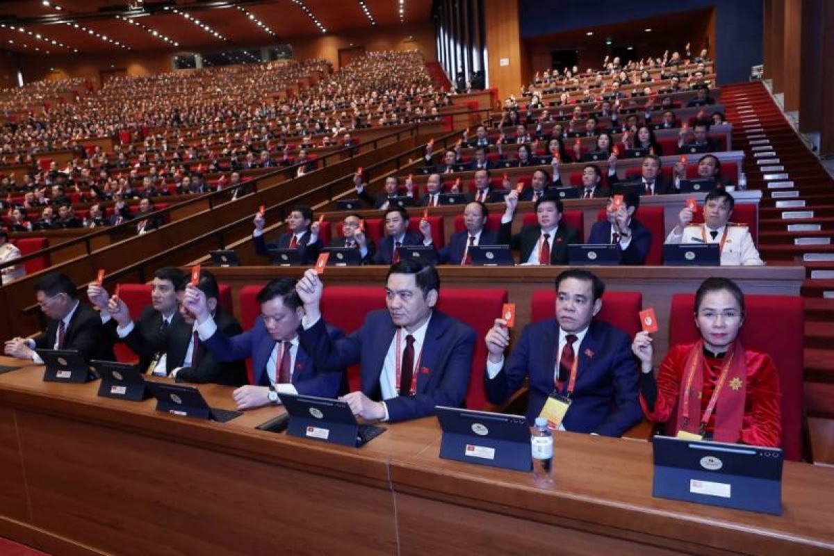 Phiên trù bị Đại hội XIV của Đảng sáng 19/01/2026. Ảnh: TTXVN