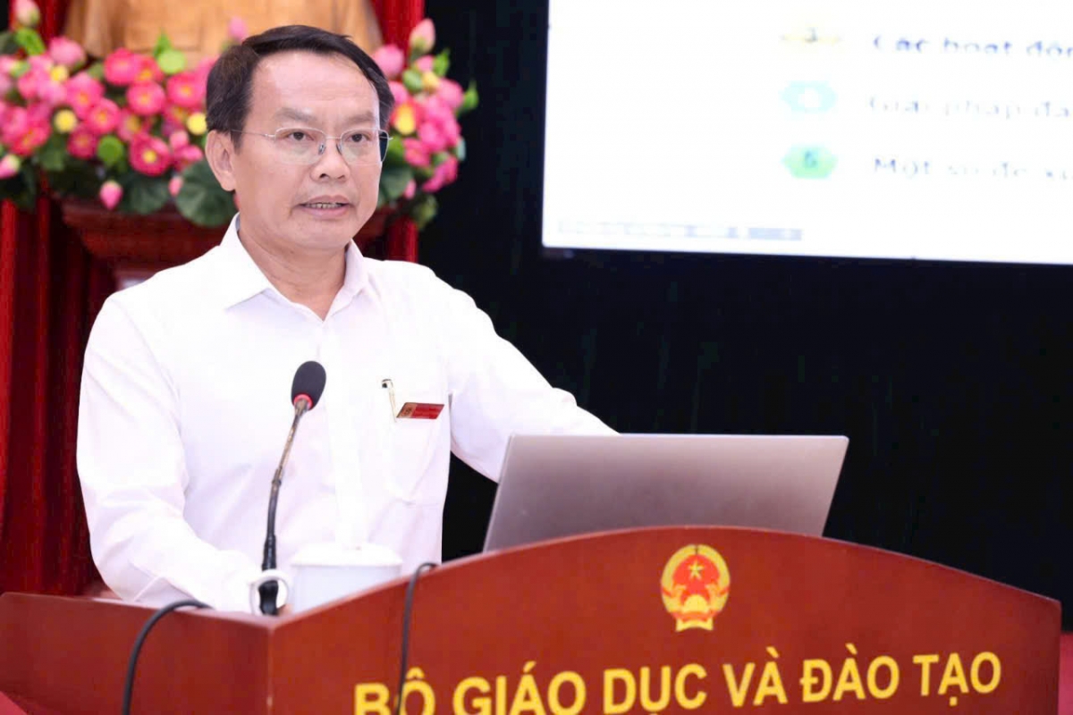 TS Phạm Xuân Khánh - Hiệu trưởng trường Cao đẳng Công nghệ cao Hà Nội (nguồn: vovworld)