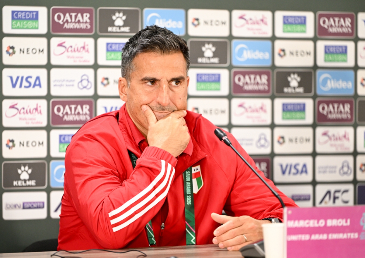 HLV Marcelo Broli của U23 UAE đánh giá cao sức mạnh của U23
Việt Nam (Ảnh: VFF)
