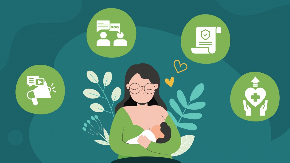 Nhiều phụ nữ bước vào hành trình làm mẹ với một quyết tâm phải có đủ sữa cho con. (Ảnh minh họa)
