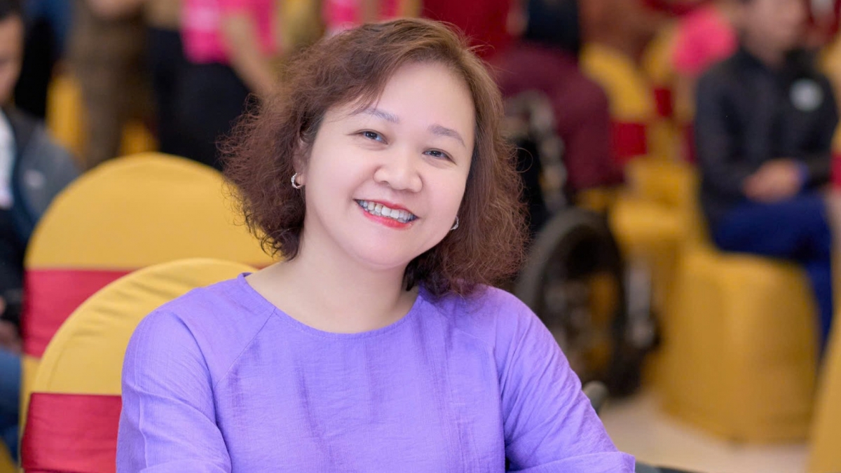 Bà Nguyễn Thị Lan Anh - Phó Chủ tịch Liên Hiệp hội về Người khuyết tật Việt Nam (Ảnh: NVCC)