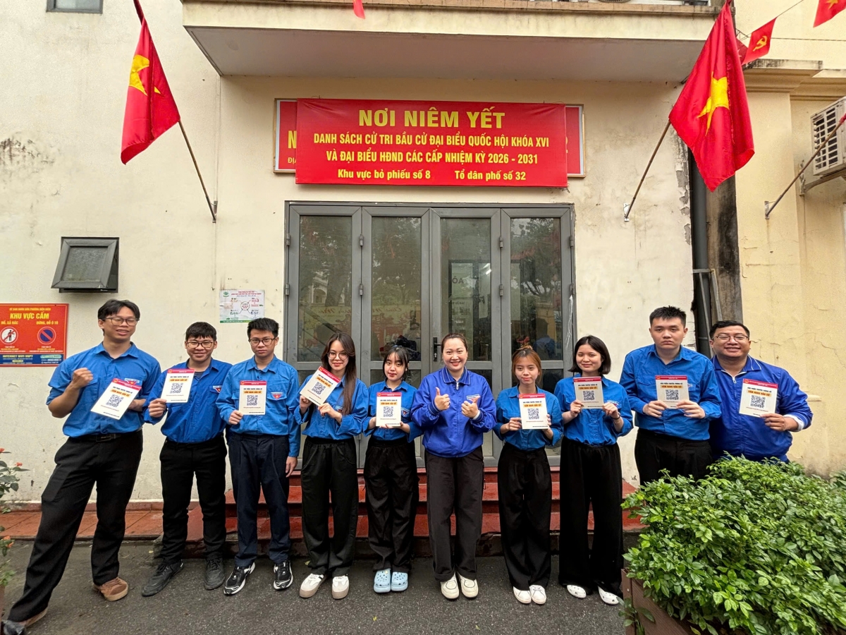 Tuổi trẻ tích cực tham gia các hoạt động chuẩn bị công tác bầu cử
Ảnh: daibieunhandan.vn