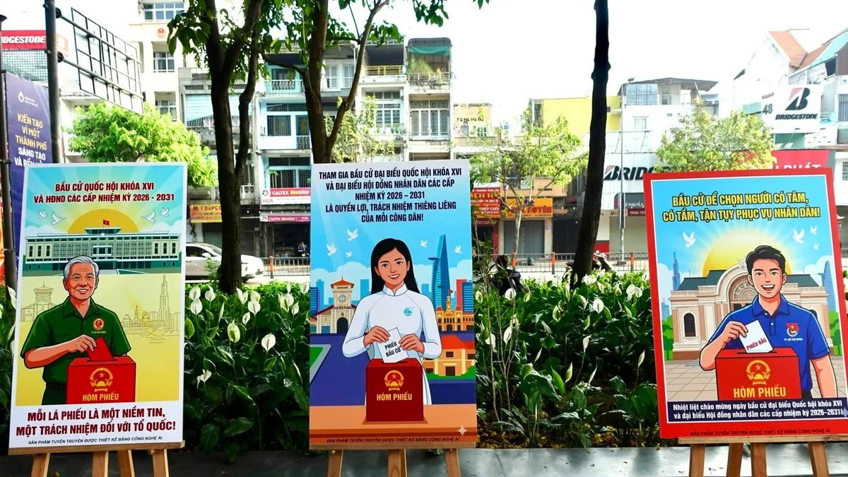 Bầu cử - Ngày hội của toàn dân Ảnh: vtv.vn