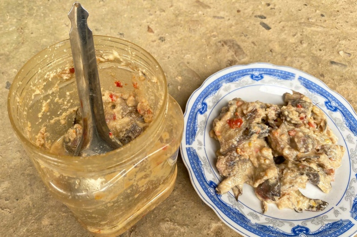 Món cá ủ chua ở miền núi huyện Phước Sơn, Quảng Nam (cũ), nay là thành phố Đà Nẵng
(Ảnh: Internet)