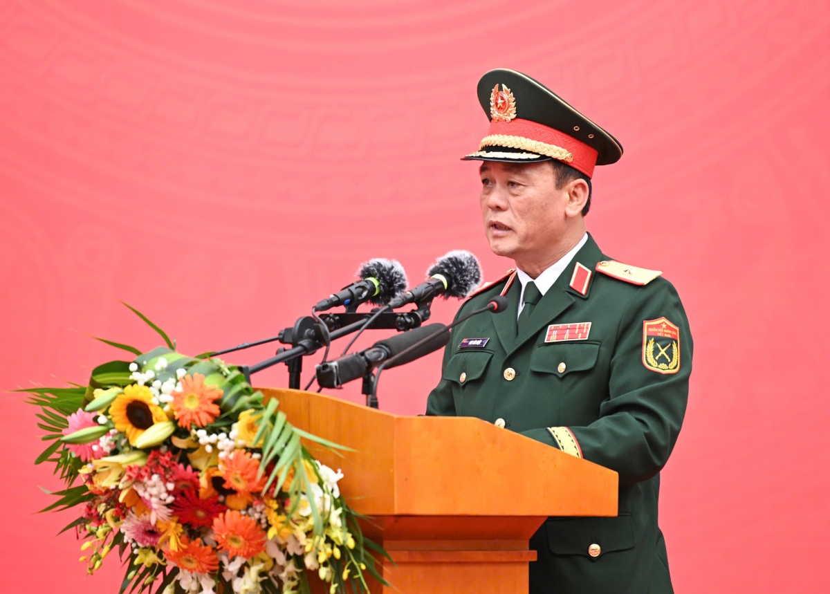 Thiếu tướng Đào Văn Nhận, Tư lệnh Bộ Tư lệnh Thủ đô Hà Nội (Ảnh: Thế Đại)