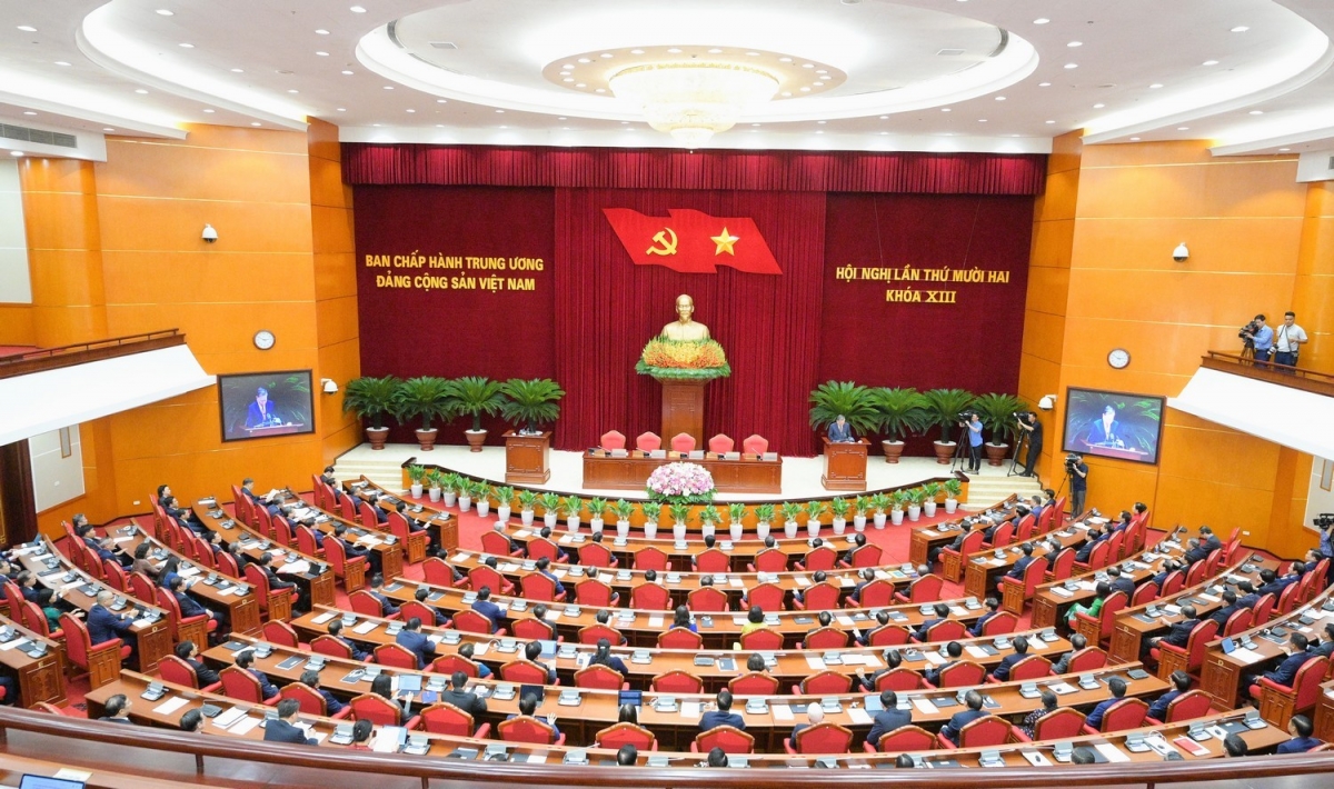 Tổng Bí thư Tô Lâm phát biểu bế mạc Hội nghị lần thứ 2 Ban Chấp hành Trung ương Đảng khoá XIV