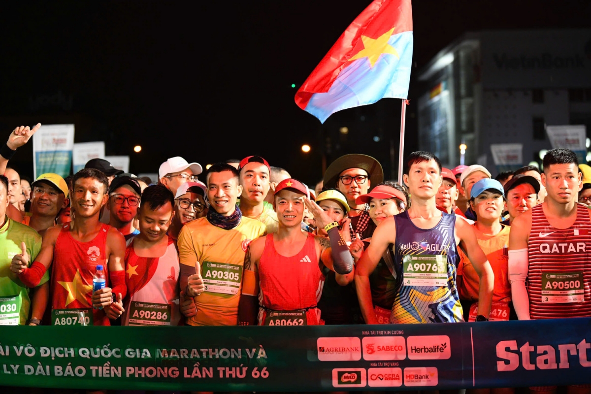 Giải chạy báo Tiền Phong năm 2026 ghi nhận số lượng VĐV kỷ lục trong lịch sử (ảnh: BTC)