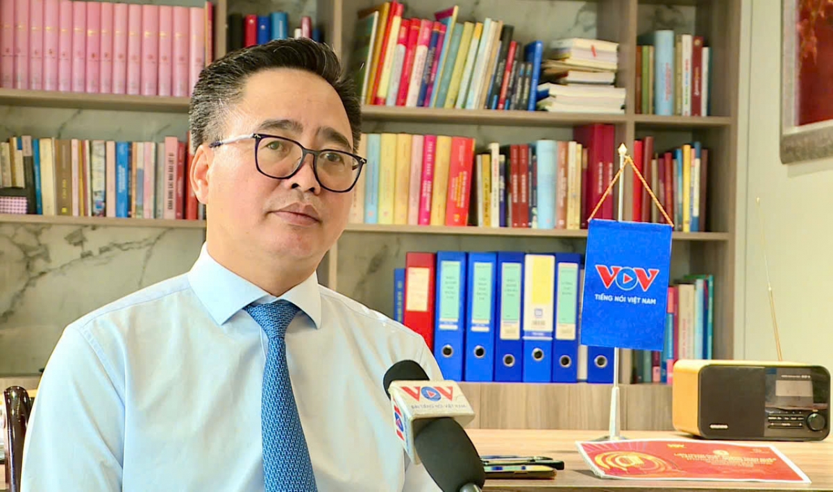 Phó Tổng Giám đốc VOV Phạm Mạnh Hùng, Trưởng Ban Tổ chức Liên hoan Phát thanh toàn quốc lần thứ XVII