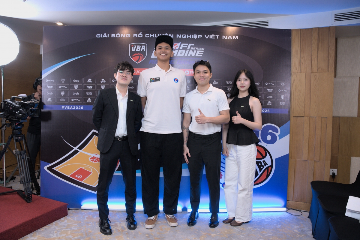 Lâm Bình Duy là sự lựa chọn của CLB Cantho Catfish cho mùa giải VBA 2026 (ảnh: VBA)