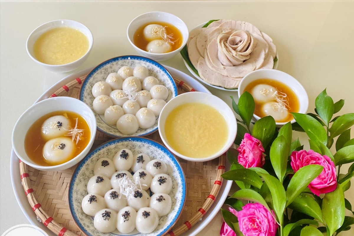 Bánh trôi, bánh chay là lễ vật không thể thiếu trong ngày Tết Hàn thực mùng 3/3. (Ảnh minh họa)