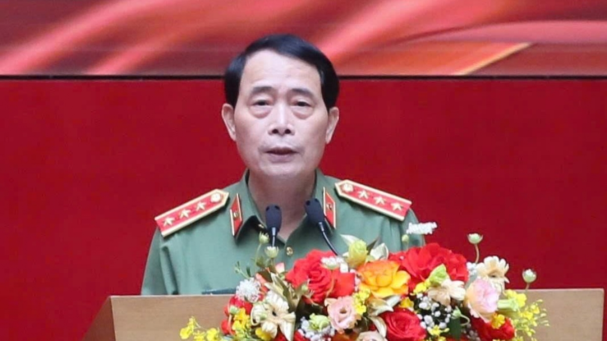 Thượng tướng, TS Lê Quốc Hùng, Ủy viên Trung ương Đảng, Thứ trưởng Bộ Công an. Ảnh: Nguyễn Hoa