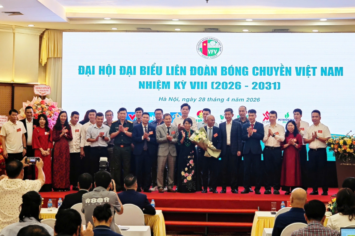 Ra mắt Ban chấp hành Liên đoàn bóng chuyền Việt Nam nhiệm kỳ VIII (2026-2031) (ảnh: BTC)