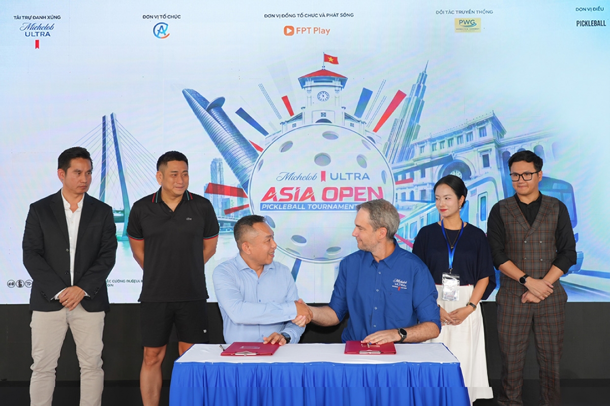 Công bố giải Pickleball Michelob ULTRA - châu Á mở rộng 2026 với tổng giá trị giải thưởng
3 tỷ đồng (ảnh: BTC)