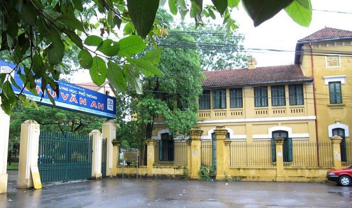 Trường THPT Chu Văn An được công nhận là Trường THPT Chuyên Chu Văn An từ tháng 1/2025. (Ảnh: VGP)